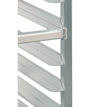 New Age Industrial 95864 Aluminum Rack, 20 3/8" x 26", Silver - Default Title