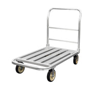 New Age Industrial 99320 Aluminum Platform Truck, 20" x 36 1/2", Silver - Default Title