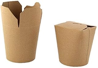PacknWood 210ASWOK26 26 oz. Kraft Pasta Box