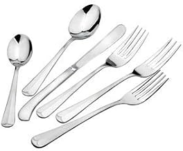 Winco 0015-05 12-Piece Lafayette 3-Tine Dinner Fork Set, 18-0 Stainless Steel by Winco