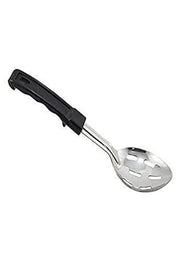 Winco 11" / Slotted / Silver Cooking Spoons