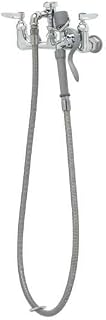 T&S Brass, B-0167-J, Spray Assembly, 8" Wall Mount Base Fauce