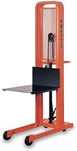 PRESTO Foot-Operated Stackers - 24" Wx24 D Platform - 5-1/4" Lowered Height, 52" Lift Height