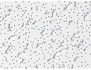 USG Fissured Ceiling Panels, Mineral Fiber, White, 48" x 24"