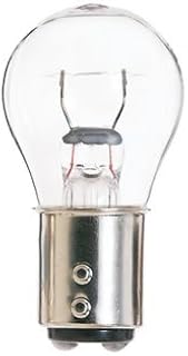 Satco S6962 Bayonet Bulb in Light Finish, 2.00 inches, Transparent Amber