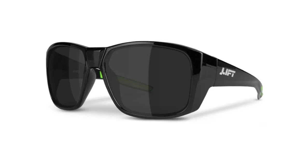 VANGUARD - BLK GLOSS/SMOKE by LIFT Safety – One Size, Blend, Multi, Model EVA-21BKS