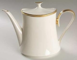 Lenox Eternal Tea/Coffee Pot & Lid, Fine China Dinnerware