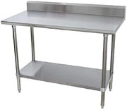 Heavy Duty Height Adjustable Stainless Steel Top Workbench Size: 30" H x 40.5" W x 30" D