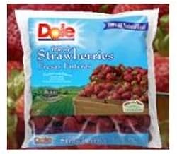 Dole Sliced Strawberry - Dry Sugar, 6.5 Pound -- 6 per case.