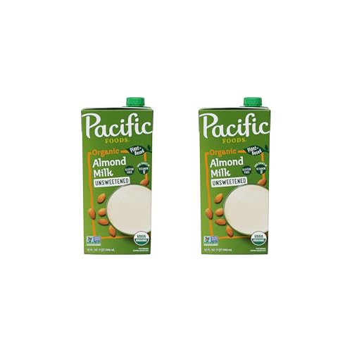 Pacific Foods Almond / 32 Fl Oz (Pack of 2) / No Color Almond Milk