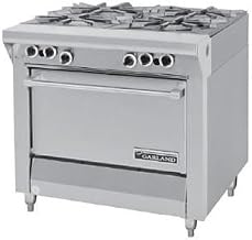 Garland MST44T-E Master Series Heavy Duty 34" Gas Range with (4) 35,000 BTU Open Burners, Modular & Electric Ignition