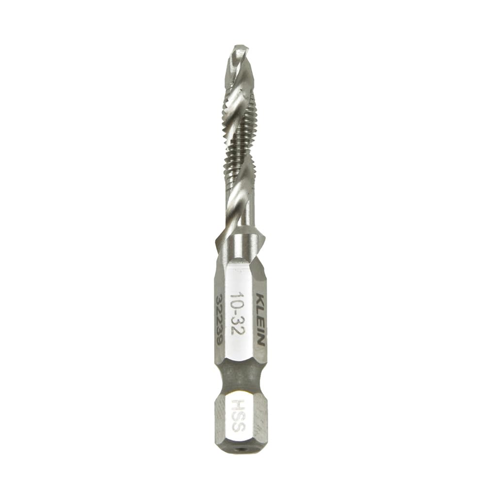 KLEIN TOOLS 10-32 Drill Tap / 1 Threading Taps