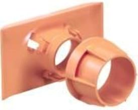 Panduit FiberRunner 12x4 System Spillouts - Cable raceway fitting - orange