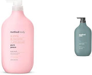 Method Body Wash, Pure Peace, Paraben and Phthalate Free, 28 oz (Pack of 1) & Body Wash; Sea + Surf; 28oz; 1 pack