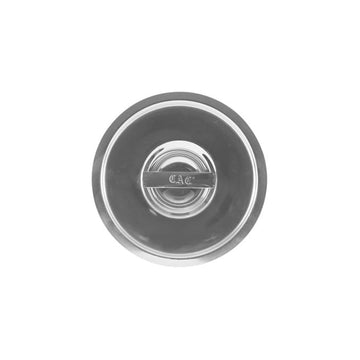 CAC Stainless Bain Marie Cover SBAM-125C for SBAM-125 1.5 Quart 5.25 inch Diameter by CAC China – Stainless Steel, Pack of 99