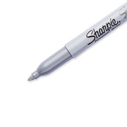 Sharpie 9 Count (Pack of 2) / Permanent,Fine / Silver Permanent Markers