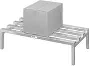 Channel CA2024 Dunnage Rack, C-channel Construction, Heavy-duty Aluminum, 2500 lbs. Capacity, For Walk-in Freezers, Refrigerators, and Dry Storage, Made in USA, NSF, 24"W x 20"D x 12"H