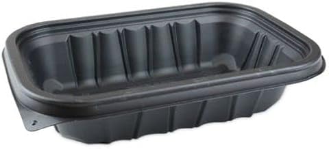 Pactive YCNB9X624000 Earthchoice Entree2go Takeout Container, 24 Oz, 8.66 X 5.75 X 1.97, Black, 300/carton