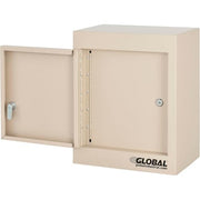 Global Industrial Beige / 8"L x 12"W x 15"H / Industrial Medicine Cabinets