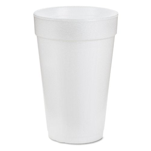 DART White / 16.0 ounces / 25 Count (Pack of 40) Cups