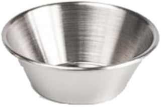 G.E.T. 4-84100 Ramekin/Condiment Cup, 2 Ounces, Stainless Steel, 2-3/4" Diameter x 1"H, Case of 48