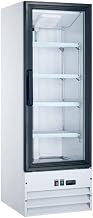 Omcan SINGLE GLASS DOOR DISPLAY REFRIGERATOR 22" 50033