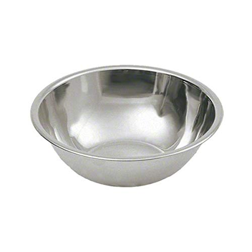 Stainless Steel Mixing Bowl by Thunder Group – Medium, 8.0 quarts, Stainless Steel, Pack of 4, Model SLMB006