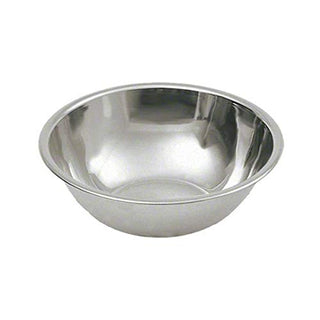 Stainless Steel Mixing Bowl by Thunder Group – Medium, 8.0 quarts, Stainless Steel, Pack of 4, Model SLMB006