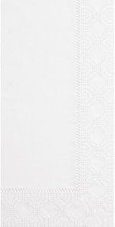 Hoffmaster 180700 17" x 17" White Napkin - 2000 / CS