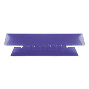 4312VIO Hanging File Folder Tabs by Pendaflex – 3 1/2 Inch, Plastic, White, Pack of 25, Model PFX4312VIO