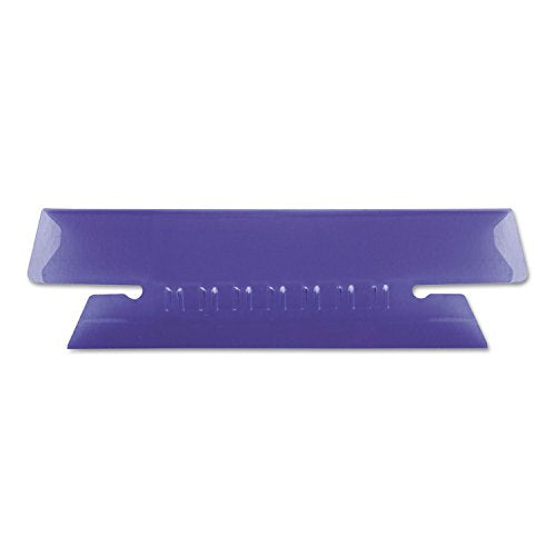 4312VIO Hanging File Folder Tabs by Pendaflex – 3 1/2 Inch, Plastic, White, Pack of 25, Model PFX4312VIO
