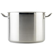 Winco 24 Quarts / Pot With Cover / Silver Stockpots