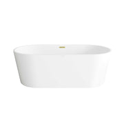 Springfield Bathtub by Lighting Design – brushed gold