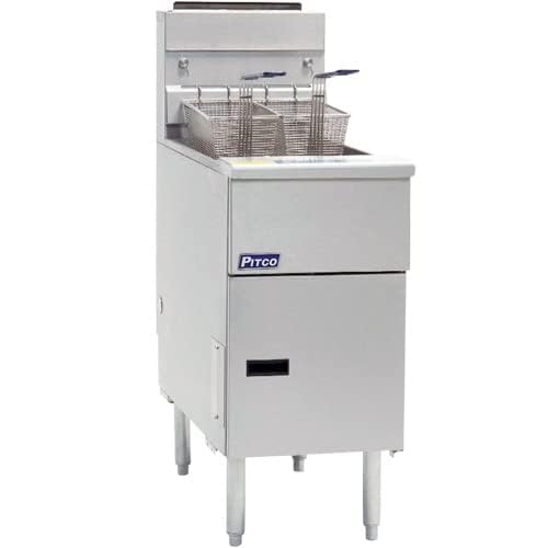 14" Gas Fryer by Pitco – Stainless Steel, Model SG14-S LP