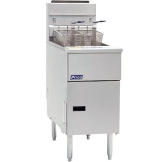 14" Gas Fryer by Pitco – Stainless Steel, Model SG14-S LP