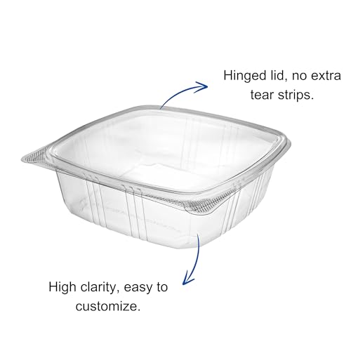 KODA CUP 48oz / Clear / 48.0 fluid_ounces Clamshell Take Out Containers
