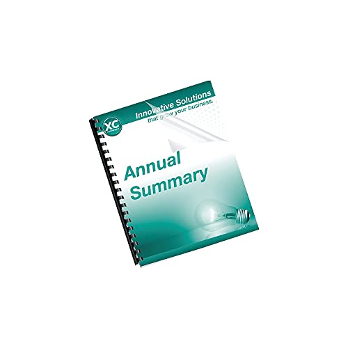Fellowes 25 Pack / Clear / 1 Report Covers