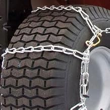 Maxtrac Snow Blower/Garden Tractor Tire Chains, 4 Link Spacing, Steel, Pair - Lot of 3