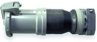 Hubbell HBL3100CS2W Pin and Sleeve Watertight Insulgrip Connector, 2 Pole, 3 Wire, Standard S2 Service, 100 amp, 600V