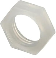 Fetco 1023.00003.00 Genuine OEM Lock Nut - 0.25-18 NPT Hex Plastic Modified Thread