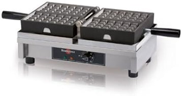 WECDHAAS Eurodib Belgian Waffle Maker 4 X 7 Liege (120V) Model WECDHAAS