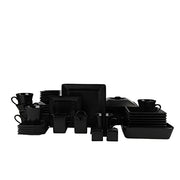 10 Strawberry Street Matte Black / 45 PC / 1 Dinnerware Sets