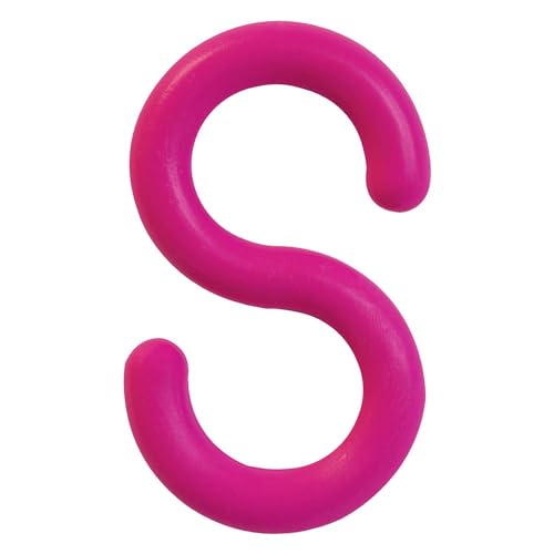 S-Hook, Acetal Copolymer, 2", Pink, 10/Pk by Mr. Chain – 12"L x 9"W x 1"H, Acetal, Pink, Model 50318-10