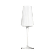 Optica 7 oz. Wine Stem by Luigi Bormioli – 210ml, 7 ounces, Glass, Transparent, Pack of 4