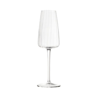 Optica 7 oz. Wine Stem by Luigi Bormioli – 210ml, 7 ounces, Glass, Transparent, Pack of 4