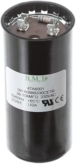 Lennox 47A60 Genuine OEM Start Capacitor - 330VAC 0.833HZ 88-108MFD Round