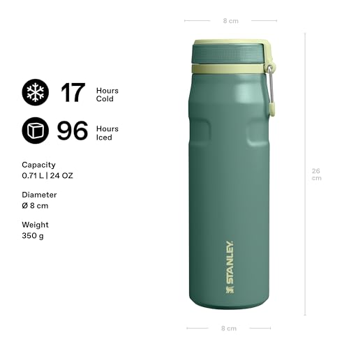 STANLEY Shale / 24 Ounces / IceFlow Twist Flip Thermoses