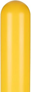 BollardGard 8" x 72" Round Top Bollard Cover - Innoplast (Yellow no Tape)
