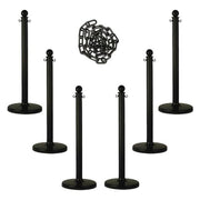 Mr. Chain 2.5 inches Dia. / Black / 1 Chain Barriers