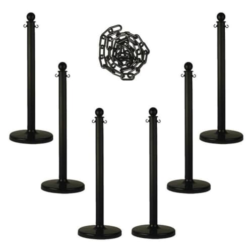 Mr. Chain 2.5 inches Dia. / Black / 1 Chain Barriers